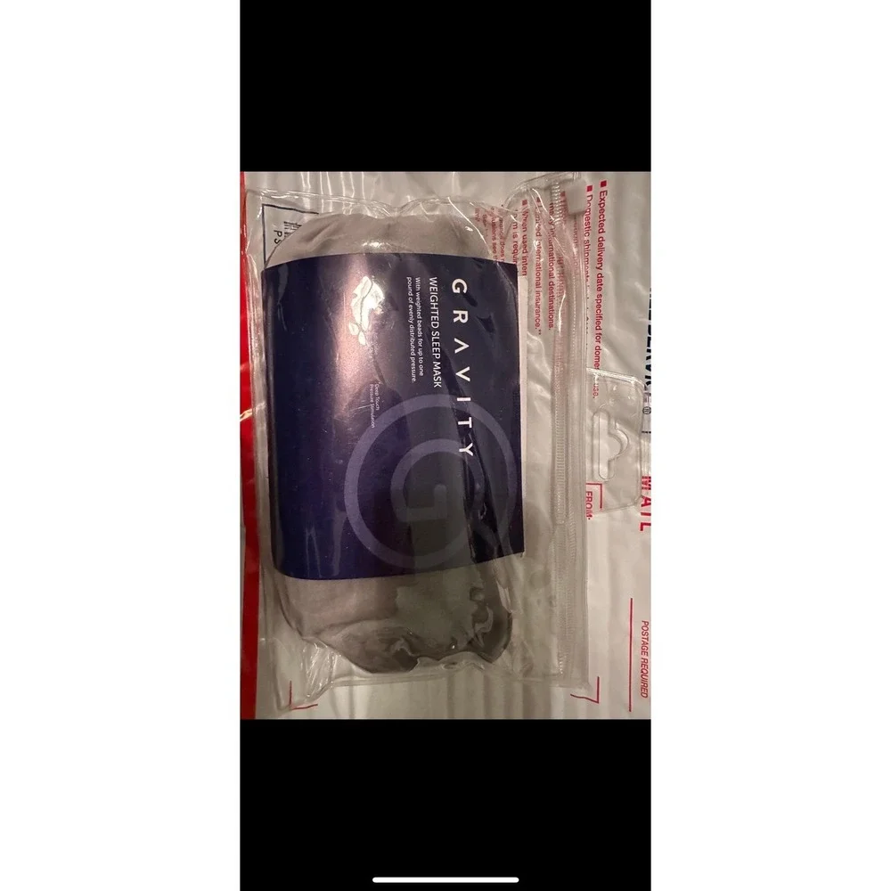 Gravity Weighted Sleep Mask face